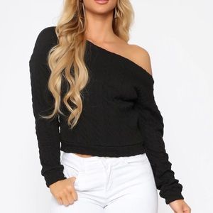 FashionNova Side Button Sweater